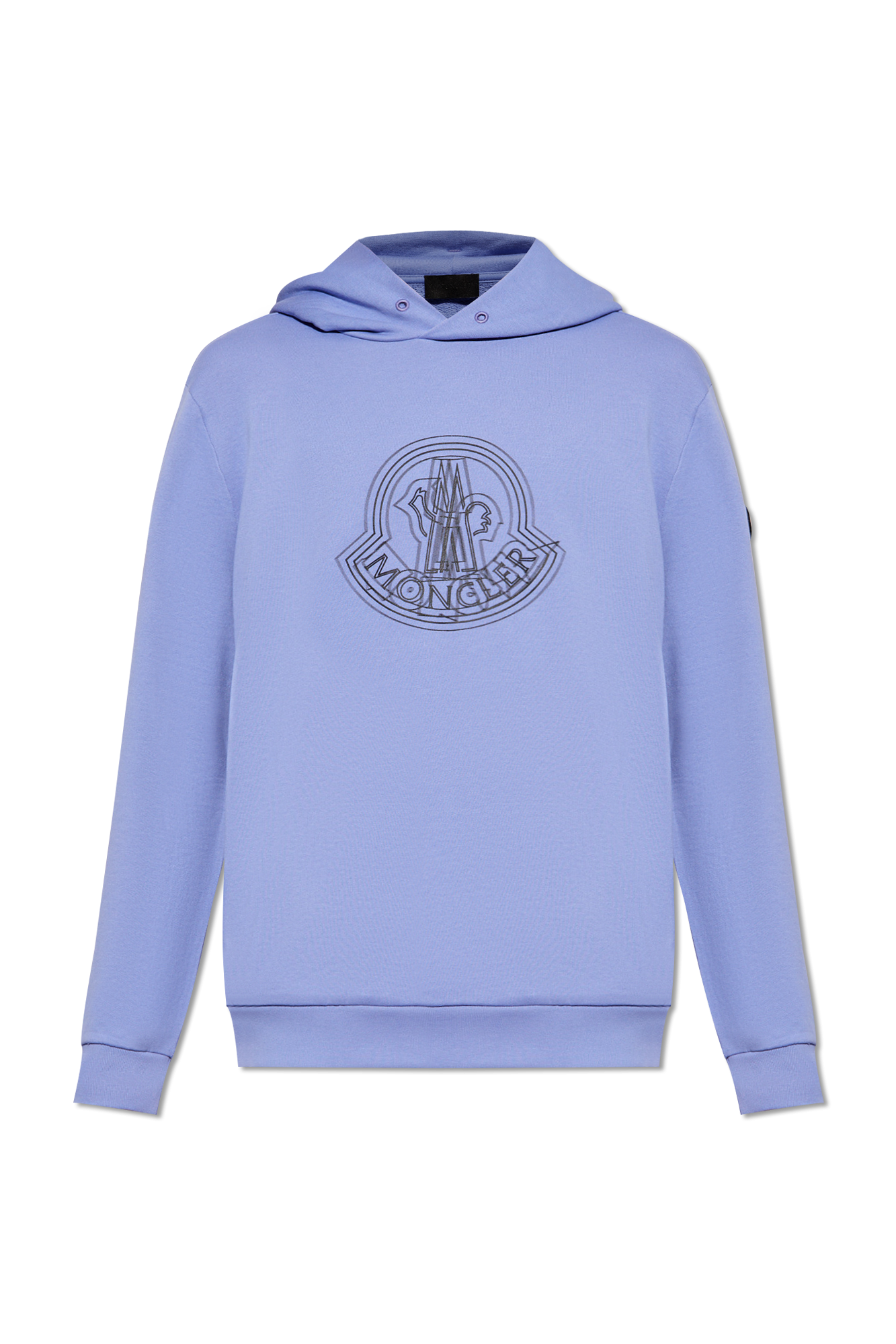Purple Printed hoodie Moncler - SchaferandweinerShops Canada